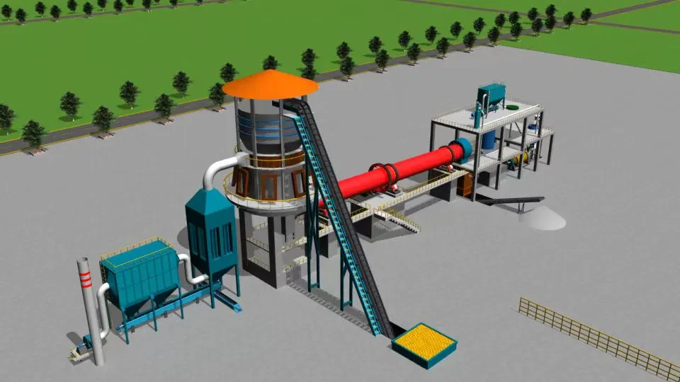 3D проектирование линии обжига извести